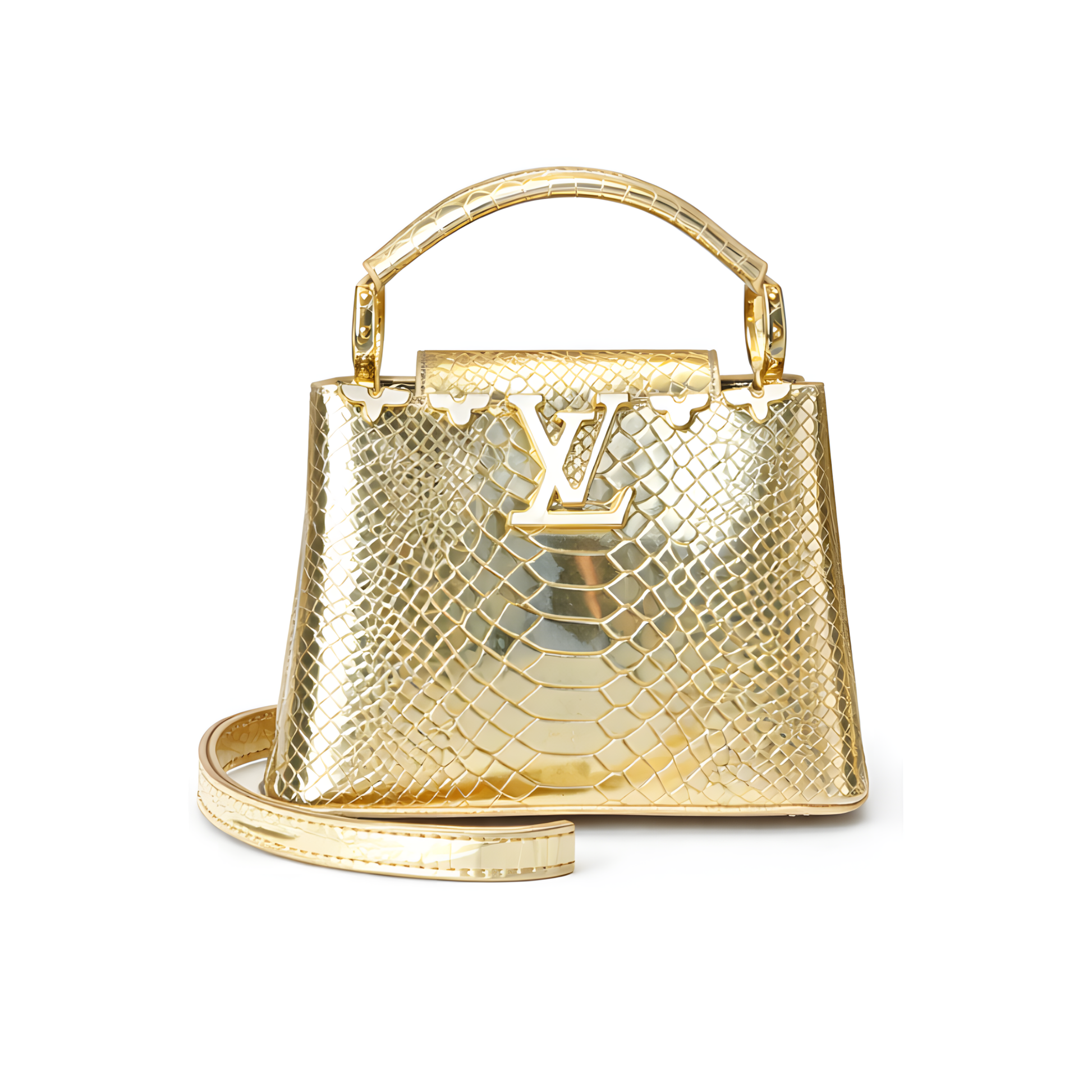 LouisVuitton-CapucinesMiniBag-Silver-1 L.ouis V.uitton Bag | Capucines Taurillon Silver - Image 1