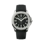 Pat.ek Phil.ippe | Aquanaut Black Dial