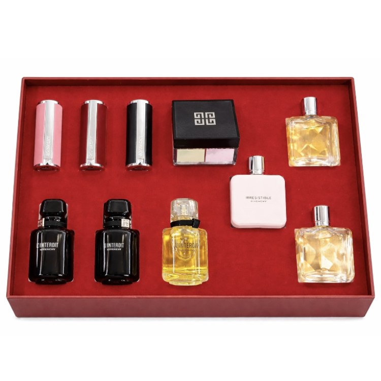 Give.nchy Luxury Beauty Gift Set, 10 Piece Collection + Paper Gift Bag