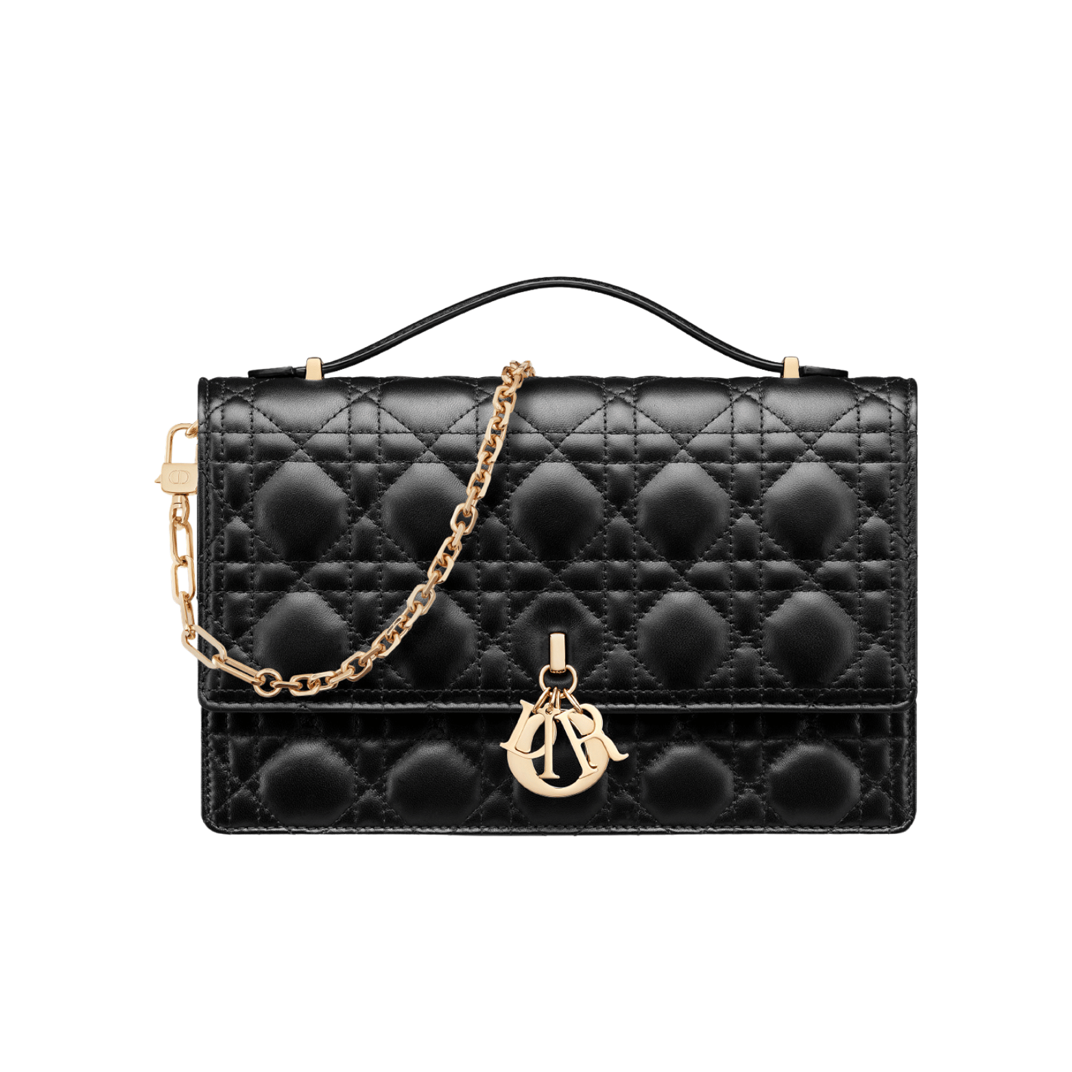 Untitleddesign_59 Di.or | My Dior Mini Bag In Black Cannage Lambskin - Image 1