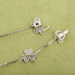 FRIVOLE SILVER 9 FLOWERS NECKLACE - Image 3