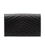 S.aint L.aurent | Cassandre Envelope Chain Wallet - Image 3