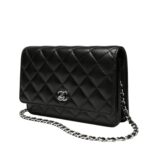 Chan.el | Classic Wallet On Chain (woc) In Black Leather - Image 2