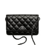 Chan.el | Classic Wallet On Chain (woc) In Black Leather - Image 3
