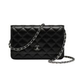Chan.el | Classic Wallet On Chain (woc) In Black Leather