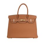 Her.mès | Birkin 25 Handbag In Gold Togo