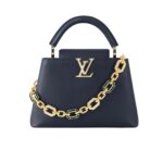 L.ouis V.uitton | Capucines BB Navy Blue Taurillon Leather