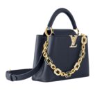 L.ouis V.uitton | Capucines BB Navy Blue Taurillon Leather - Image 3