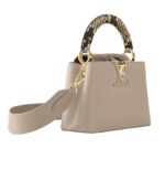 L.ouis V.uitton | Capucines BB Galet Grey Taurillon Leather - Image 3