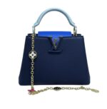 L.ouis V.uitton Bag | Capucines Bb Blue Taurillon