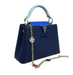 L.ouis V.uitton Bag | Capucines Bb Blue Taurillon - Image 3