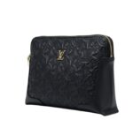 L.ouis V.uitton | Black Leather Pouch Or Clutch Bag - Image 2