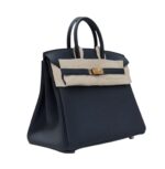 Her.mes | Birkin 25 Bag In Noir Togo - Image 2