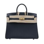 Her.mes | Birkin 25 Bag In Noir Togo