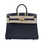Her.mes | Birkin 25 Bag In Noir Togo