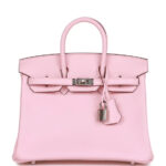 Her.mes | Birkin 25 Rose Sakura Swift