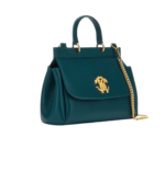 Roberto | Cavalli Shoulder Bag With Mirror Snake Monogram - Image 2