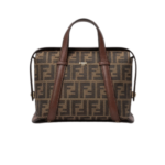 Fe.ndi | Ff Jacquard Medium Boston Bag