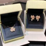 FRIVOLE ROSE GOLD FLOWER DIAMOND NECKLACE - Image 3