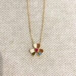 FRIVOLE GOLD FLOWER NECKLACE - Image 5