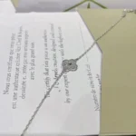 CLOVER SINGLE FLOWER BRACELET SILVER - Image 3