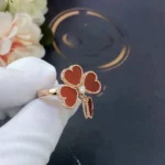 SWEET CLOVER CARNELIAN RING - Image 4