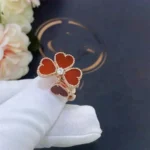 SWEET CLOVER CARNELIAN RING - Image 6