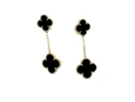 CLOVER 2 MOTIFS EARRINGS (MULTIPLE CHOICESC - Image 5