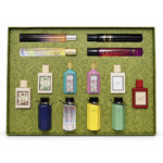 Gucci Mini Perfume set 14 pieces + Paper Gu.cci Gift Bag