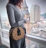 Espresso Cream 18cm Luxury Iconic Designer Bag - Image 5