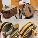 Espresso Cream 18cm Luxury Iconic Designer Bag - Image 3