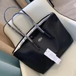 Deep Black 47cm Luxury Iconic Designer Bag