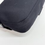Baguette Black Neoprene Shoulder Bag - Image 10