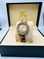 Branded Women’s Watch, Dark Floral Roses with amazing box - Image 2