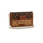 LV Dauphine Chain Wallet - Image 8