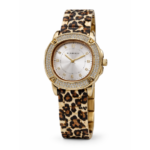 Branded Women’s Watch, cheetah print with amazing box