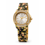 Branded Women’s Watch, Dark Floral Roses with amazing box