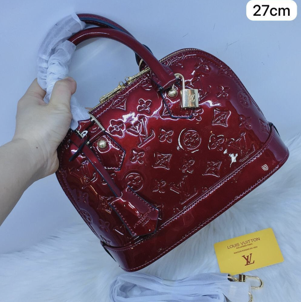 Screenshot 2026-06-06 at 13.12.49 Bordeaux Luxe 25 cm Luxury Iconic Designer Bag - Image 1
