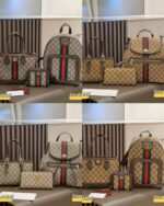 Ruby Sahara Bag, Backpack & Wallet Luxury Iconic Designer Set - Image 2