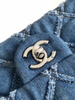 CC MINI 25 CLASSIC BAG IN BLUE COBALT DENIM - Image 13