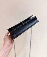 CHANEL 25S MINI FLAP BAG 19 IN BLACK CALFSKIN GOLD HARDWARE - Image 15