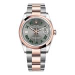 Rolex Datejust Smooth Wimbledon Dial Watch
