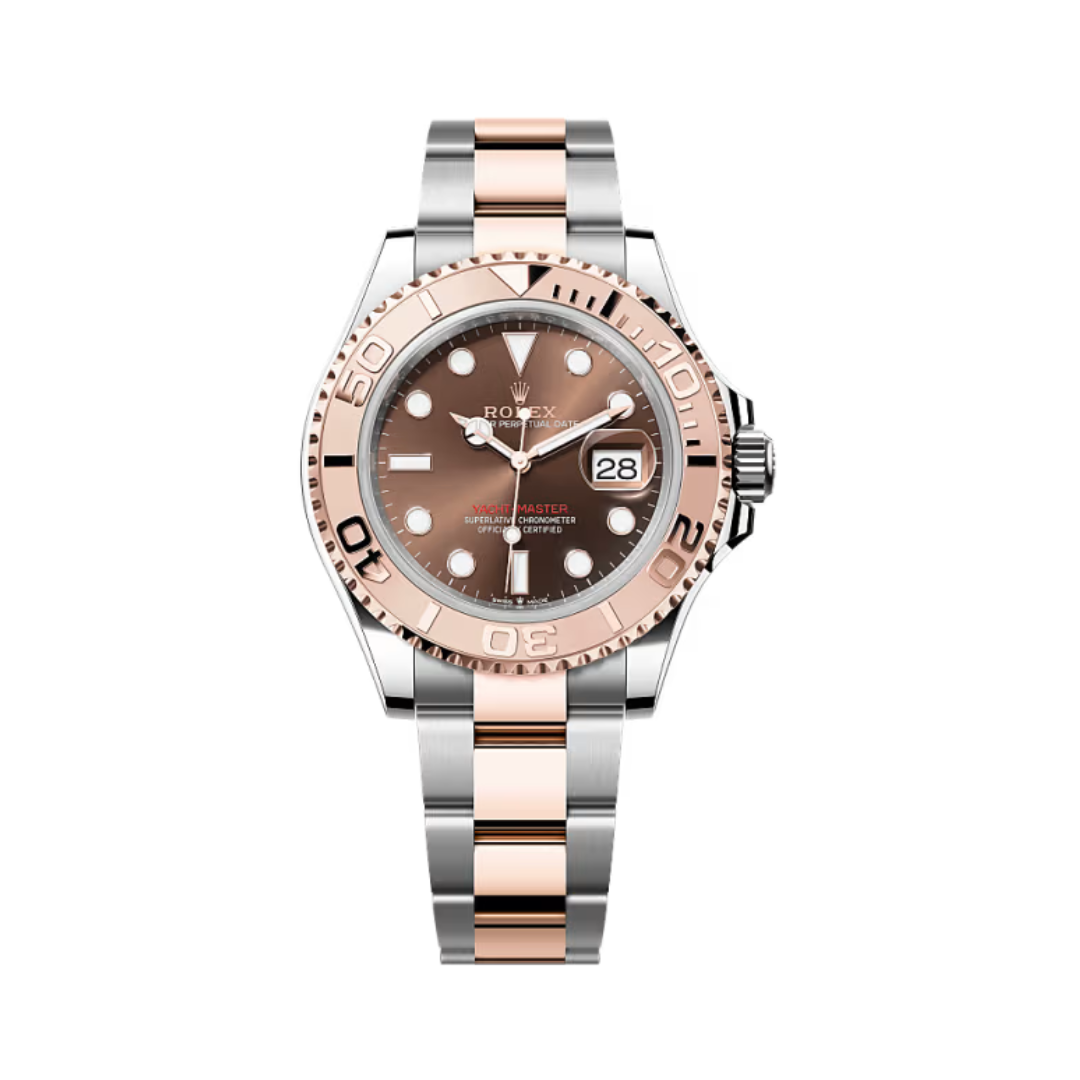 126233-0029-2025-07-02T174829.379 Rolex Everose Chocolate Dial Watch - Image 1