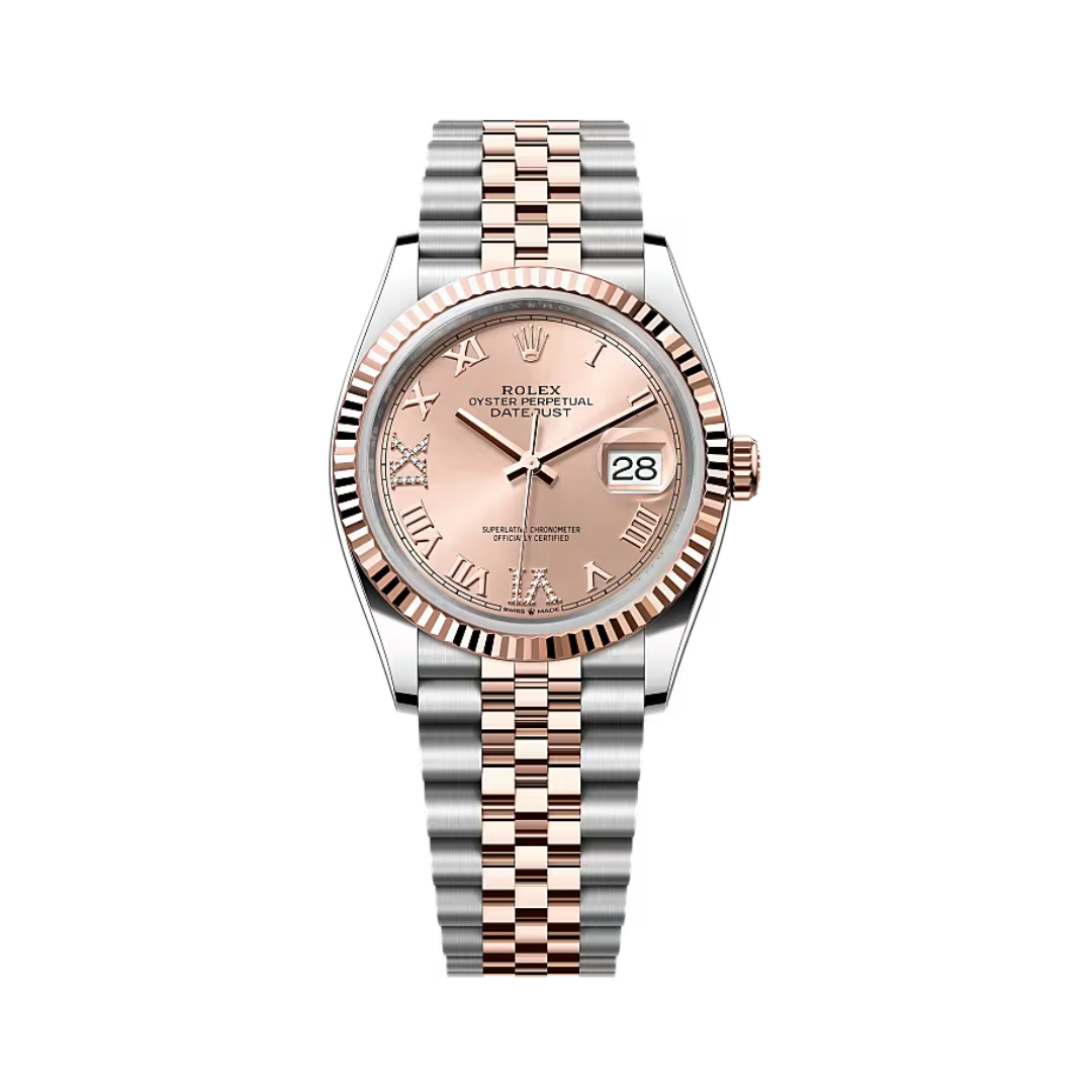 126233-0029-9 Rolex Datejust Oystersteel-Everose Watch - Image 1