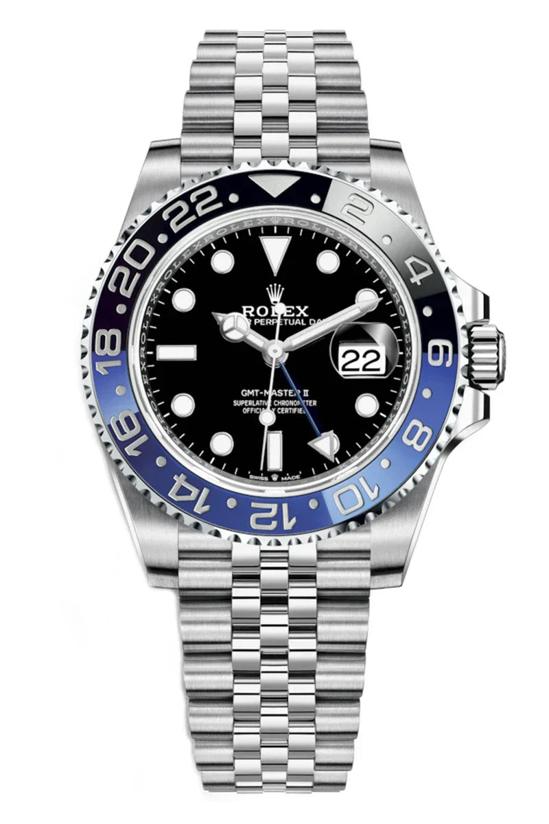 126710_BLNR_126710BLNR_M126710BLNR-0002 Rolex GMT-Master II Watch - 126710blnr Jubilee 40mm - Image 1