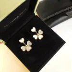 CLOVER SWEET WHITE MOP EARRINGS - Image 5