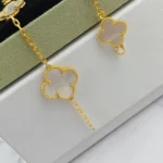 MAGIC CLOVER MOP GOLD BRACELET 5 MOTIFS - Image 3