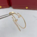 JUSTE EARRINGS FULL DIAMONDS 1.8MM - Image 4