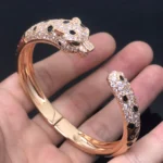 PANTHERE BIG BRACELET DIAMONDS - Image 5