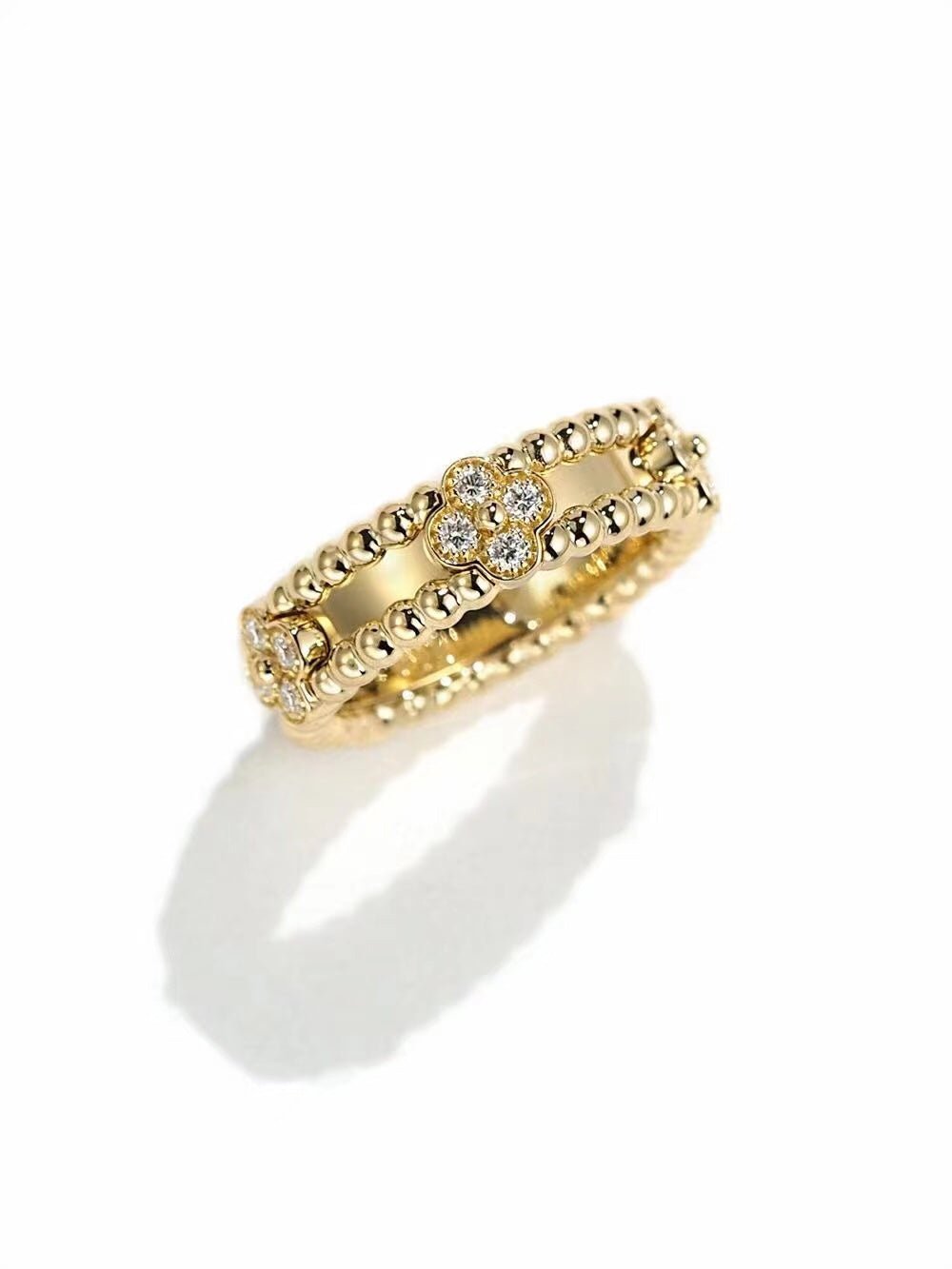 13306948119204515_573ef3fe-1137-439b-9a3d-1513669392a3.jpg PERLEE GOLD DIAMOND RING - Image 1